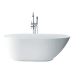 Bồn Tắm Oval Đặt Sàn Acrylic Rudi RUB110