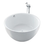 Bồn Tắm Tròn Đặt Sàn Acrylic Rudi RUB101