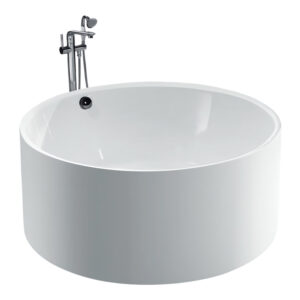 Bồn Tắm Tròn Đặt Sàn Acrylic Rudi RUB102 1400x1400 mm