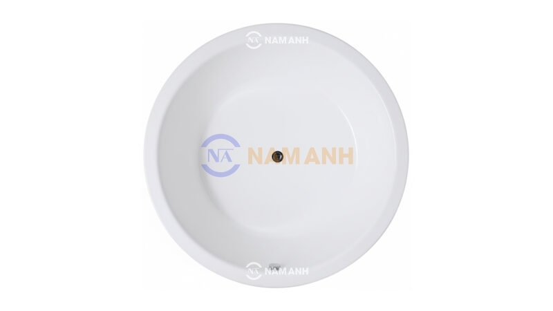Bồn Tắm Tròn Đặt Sàn Acrylic Rudi RUB103 - Top View