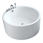 Bồn Tắm Tròn Đặt Sàn Acrylic Rudi RUB105