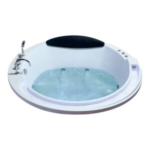 Bồn Tắm Tròn Đôi Xây Massage Acrylic Rudi RUB232 1800x1800 mm 8 Bồn Tắm Tròn Đôi Xây Massage Acrylic Rudi Rub232 1800X1800 Mm