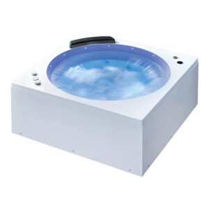 Bồn Tắm Vuông Massage Acrylic Rudi RUB204 1400x1400 mm 4 Bồn Tắm Vuông Massage Acrylic Rudi Rub204 1400X1400 Mm