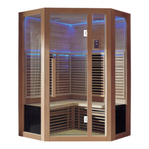 Phòng Xông Hơi Hồng Ngoại Gỗ Hemlock Rudi RUP318